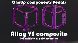 Alloy or Composite, which flat mountain bike...