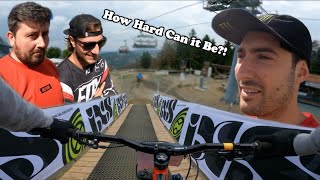 We Race the European Downhill Cup...  How Hard...