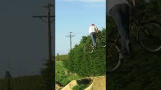 EPIC MTB DIRT JUMP LINE #shorts #mtb