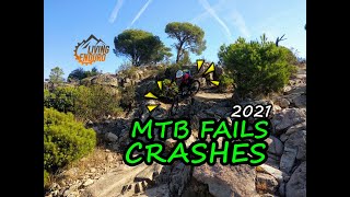 MTB CRASHES & FAILS #2  | 2021 | LIVING ENDURO