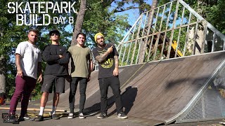 We built This Crazy Metal Wallride At Our...