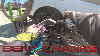 I Stripped My Cranks! Webb Canyon Shuttle Day...