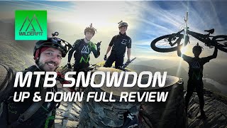 Mountain Biking up and down Mount Snowdon