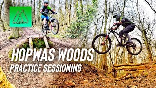 Hopwas woods - MTB practice sessioning,...