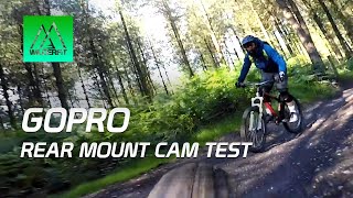 Mountain bike GoPro rear saddle camera mount...