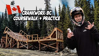 CRANKWORX BC COURSE WALK + FIRST PRACTICE