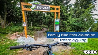 Family Bike Park Zieleniec - Trasa: Zig-Zag -...
