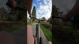 MANUAL THROUGH THE PARK - 1ST RIDE BACK FELT...