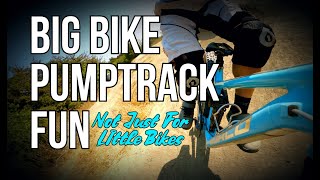 Self Shot : Enduro Bike At Oakland Pump Track JMP