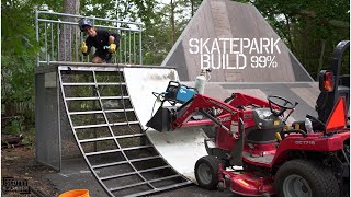 Our Skatepark Is 99% Finished After Our Big...