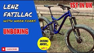 Lenz Fatillac Fat Bike UNBOXING - 1ST IN UK!