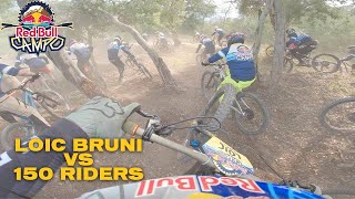 I RACE AGAINST 150 RIDERS GoPro POV -  REDBULL...