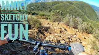 Janky Sketchy Fun Mountain Biking Cerro Alto...