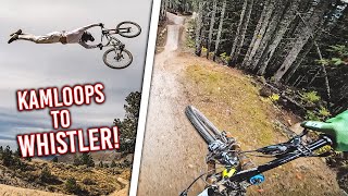 KAMLOOPS to WHISTLER BIKEPARK! Freeride MTB...