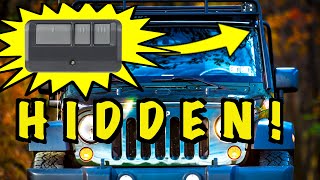 CONCEALED GARAGE DOOR OPENER | JEEP STUFF