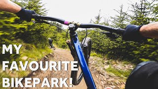 BIKEPARK WALES IS INSANE! ** CRAZY ROCK GARDEN  **