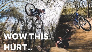 INSANE MTB TRAILS.. ** HOW DID I SURVIVE **