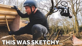 GNARLY SENDS ON MY £4 POUND RAMP **I THOUGHT...