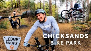 ** CHICKSANDS BIKEPARK ** BIG DROPS, DIRT...