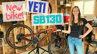 New Bike Day!! Yeti SB130 C2 2021 - First Look...