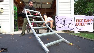 Building Our Custom Bike Ramp Contraption! | Pt. 1
