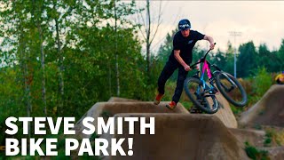 STEVE SMITH BIKE PARK! EPIC DIRT JUMP SESSION!