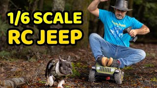The Axial SCX6 is strong enough to ride, but...