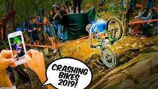 Mountain Bike CRASHES and BLOOPERS 2019!