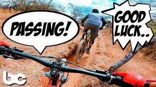 HE WOULDN'T LET ME PASS! | Racing a Mexican...