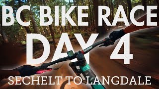 BC Bike Race - Day 4 - Sechelt to Langdale |...