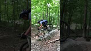 Gravel Bike Manual to Rock Roll on MTB Trail...