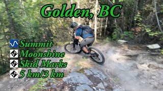 Skid Marks Mountain Biking Trail - Golden, BC