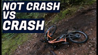 PRACTICING WET, SLIPPERY MTB TRAILS.