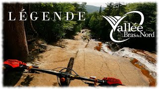 On ride la magnifique Légende à Vallée...
