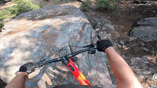 Big Rock feature off Martis Peak - Lake Tahoe CA