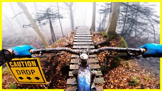 The Bike Park With No Easy Way Down!