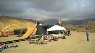 Mega ramp on a scooter case