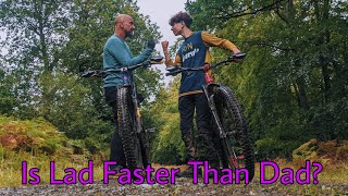 IS THE LAD NOW FASTER THAN HIS DAD??