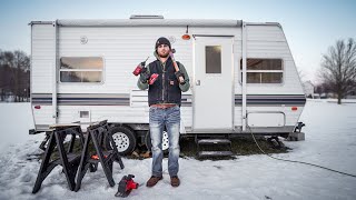 Tearing Apart Our 'new' Camper | Budget Camper...