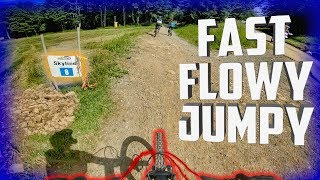Full Skyline POV // Snowshoe Bike Park 2019 \\...