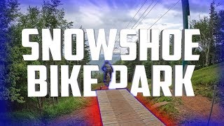 Trails Were So Good! // Snowshoe Bike Park...