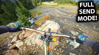 Riding Crazy New Lines and FULLY SENDING IT AT...