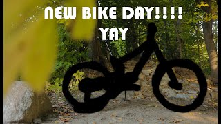 New bike day!!!!