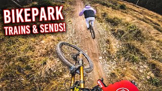 BIKEPARK TRAINS & SENDS at Trailpark Klinovec!