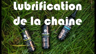 Lubrification de la chaîne de votre vélo de...