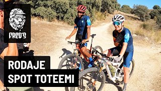 Dentro de rodaje del Spot para Toteemi