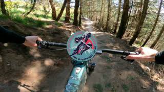 Legalized Black Trail at Christchurch Bike Park