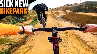 I HAD NO IDEA THAT THIS BRAND NEW BIKE PARK...
