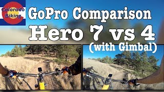 GoPro 7 Black vs GoPro 4 with EVO SS Gimbal |...