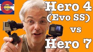 GoPro 7 Black vs GoPro 4 Black with EVO SS...